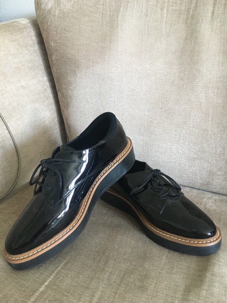 m&s ladies leather shoes